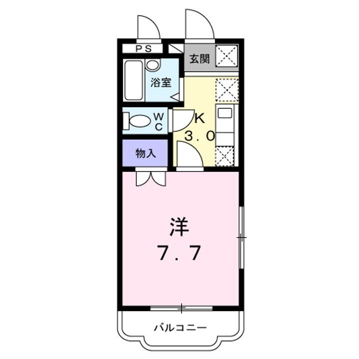 サンフラワーの間取り