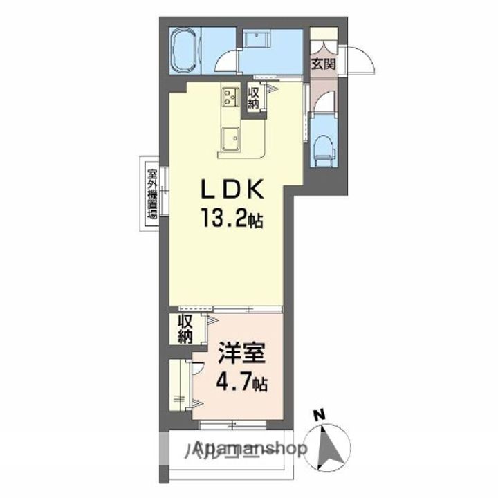 LE CIEL302の間取り