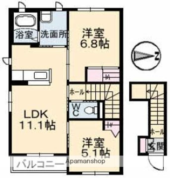 CASA衛の間取り