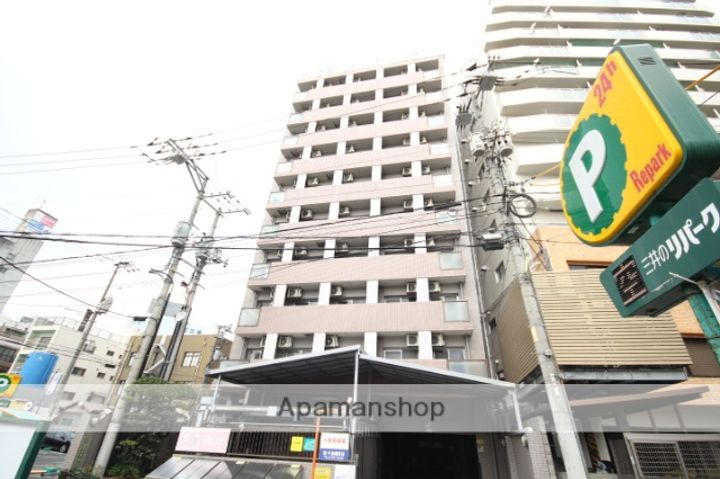 広島県広島市南区的場町1丁目の賃貸マンションの外観