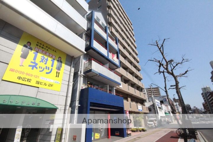 広島県広島市西区中広町3丁目の賃貸マンションの外観