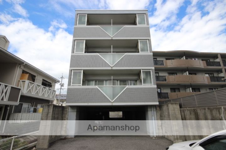 広島県広島市佐伯区楽々園3丁目の賃貸マンションの外観