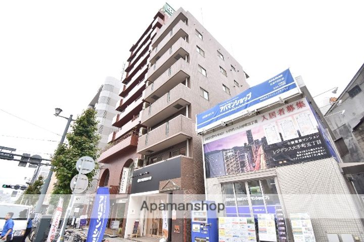 広島県広島市中区千田町1丁目の賃貸マンションの外観