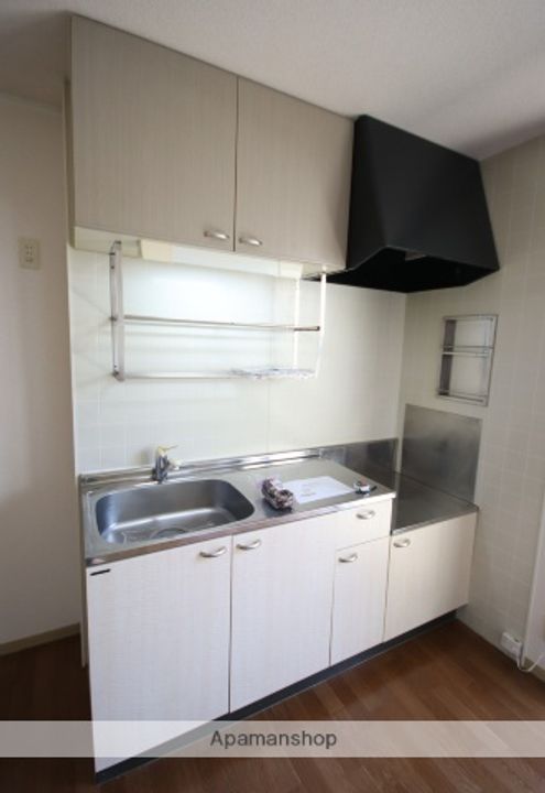 広島県広島市安佐南区上安2丁目の賃貸アパートのキッチン