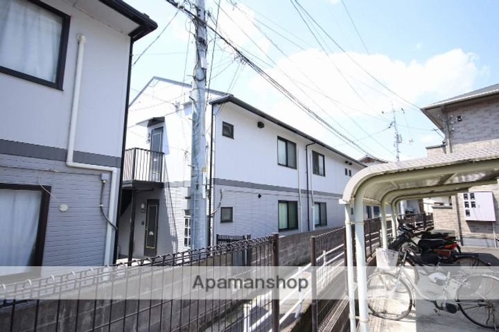 広島県広島市安佐南区上安2丁目の賃貸アパートの外観