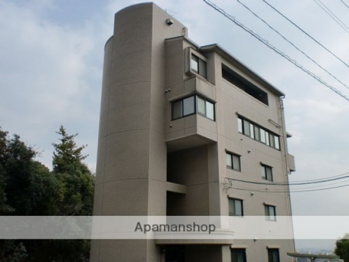 広島県広島市西区草津梅が台の賃貸マンションの外観