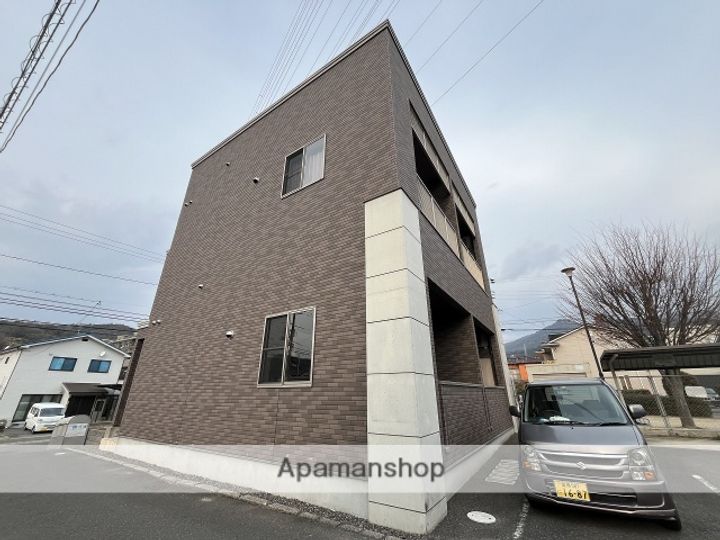 広島県広島市東区温品1丁目の賃貸アパートの外観