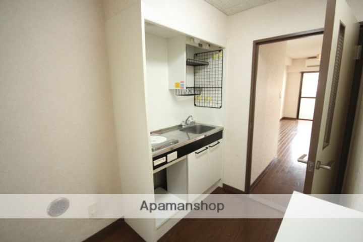 広島県広島市中区千田町3丁目の賃貸マンション202のキッチン