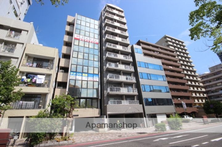 広島県広島市中区富士見町の賃貸マンションの外観