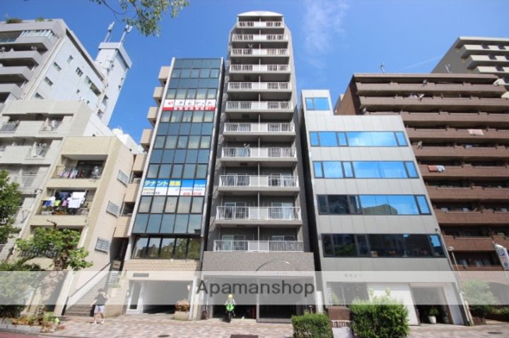 広島県広島市中区富士見町の賃貸マンションの外観