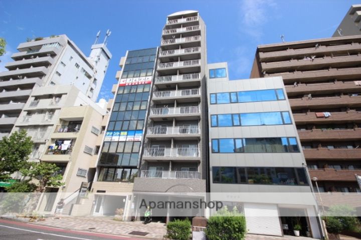 広島県広島市中区富士見町の賃貸マンションの外観