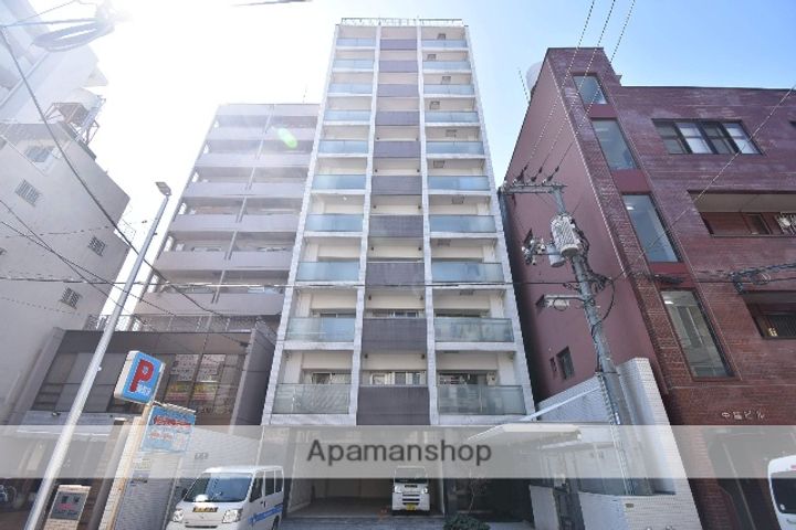広島県広島市中区猫屋町の賃貸マンションの外観
