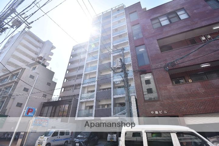 広島県広島市中区猫屋町の賃貸マンションの外観