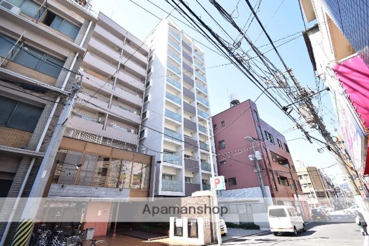 広島県広島市中区猫屋町の賃貸マンションの外観