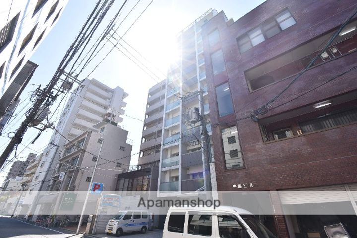 広島県広島市中区猫屋町の賃貸マンションの外観