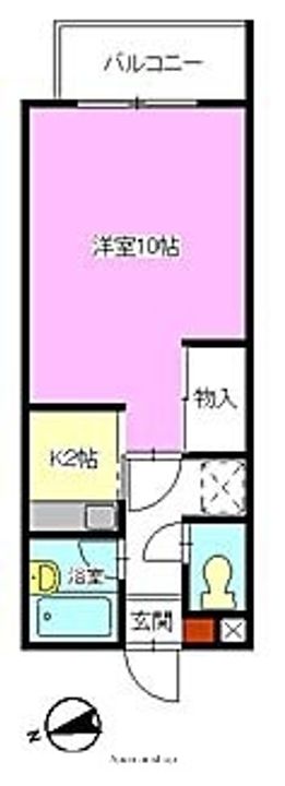 広島県広島市西区井口3丁目の賃貸マンションの間取り