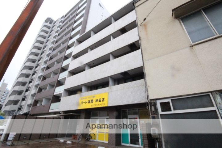 広島県広島市南区宇品神田5丁目の賃貸マンションの外観