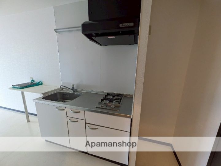 広島県広島市中区東平塚町の賃貸マンションのキッチン