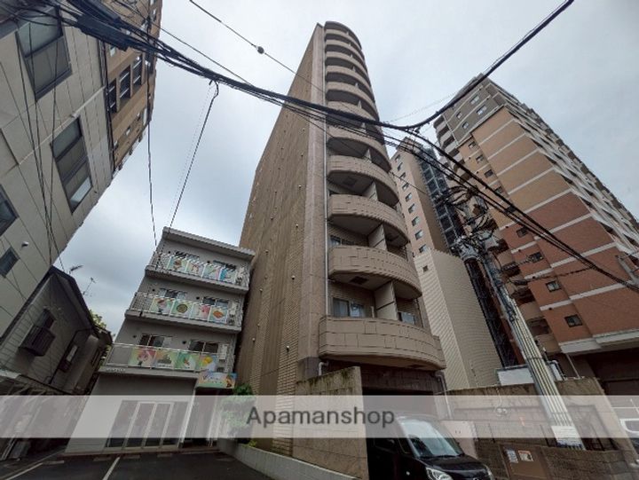 広島県広島市中区東平塚町の賃貸マンションの外観