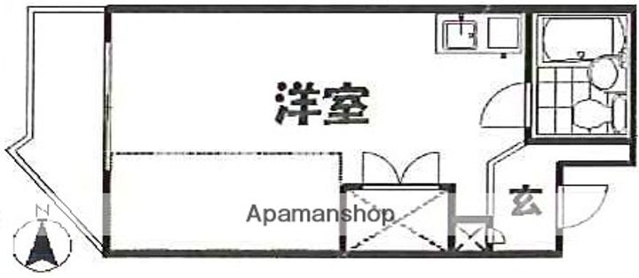 広島県広島市西区草津南1丁目の賃貸マンションの間取り