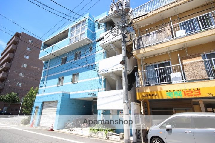 広島県広島市西区上天満町の賃貸マンションの外観