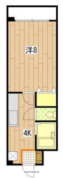 広島県広島市西区三篠北町の賃貸マンションの間取り