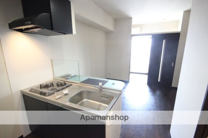 広島県広島市中区鶴見町の賃貸マンションの居間