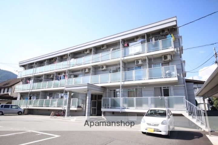 広島県広島市安佐南区古市4丁目の賃貸マンションの外観