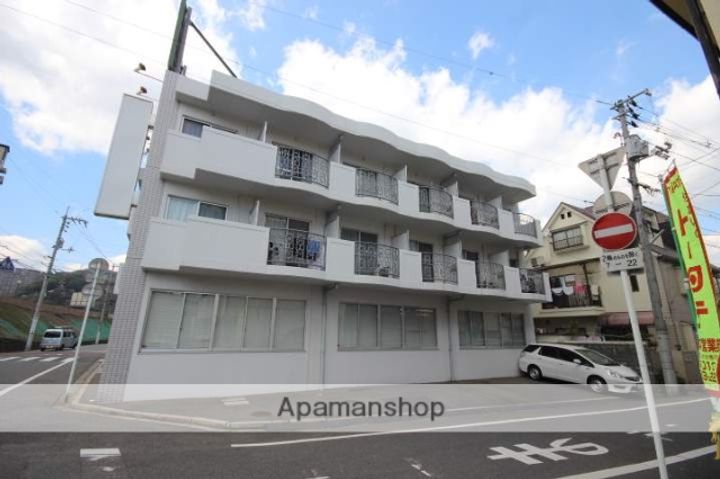 広島県広島市西区打越町の賃貸マンションの外観