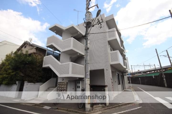 広島県広島市西区打越町の賃貸マンションの外観