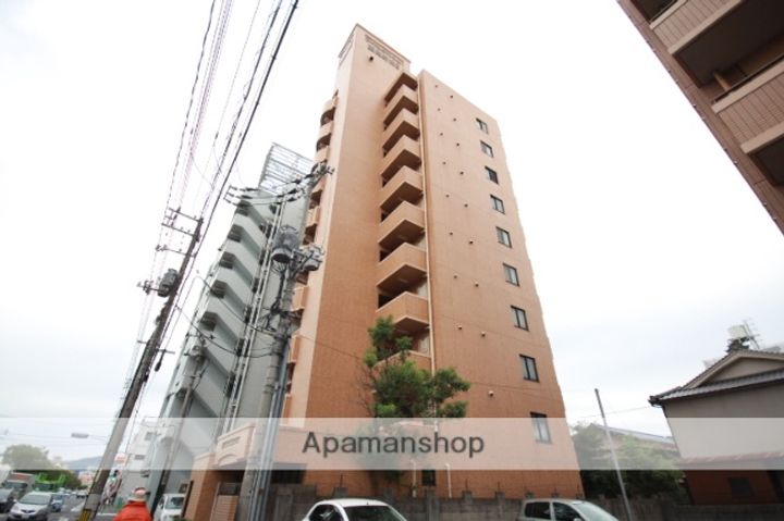 広島県広島市南区西霞町の賃貸マンションの外観