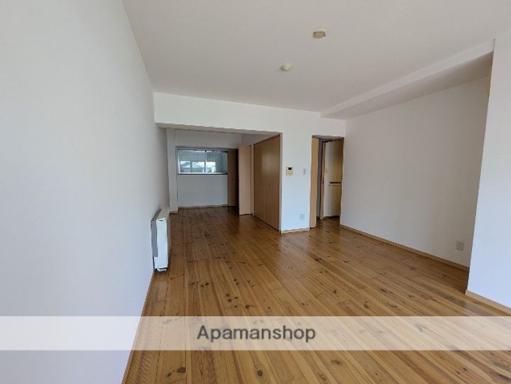 広島県広島市中区小網町の賃貸マンションの居間