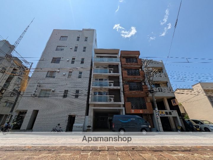 広島県広島市中区小網町の賃貸マンションの外観