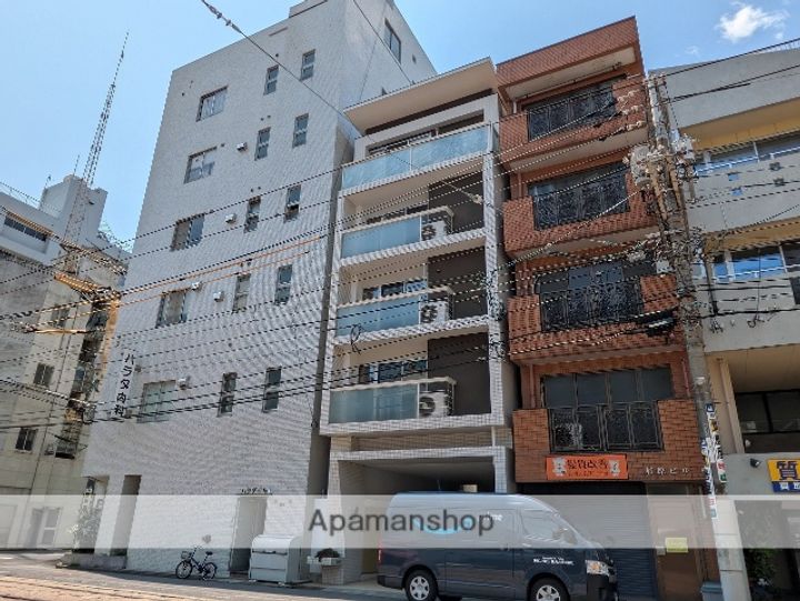 広島県広島市中区小網町の賃貸マンションの外観