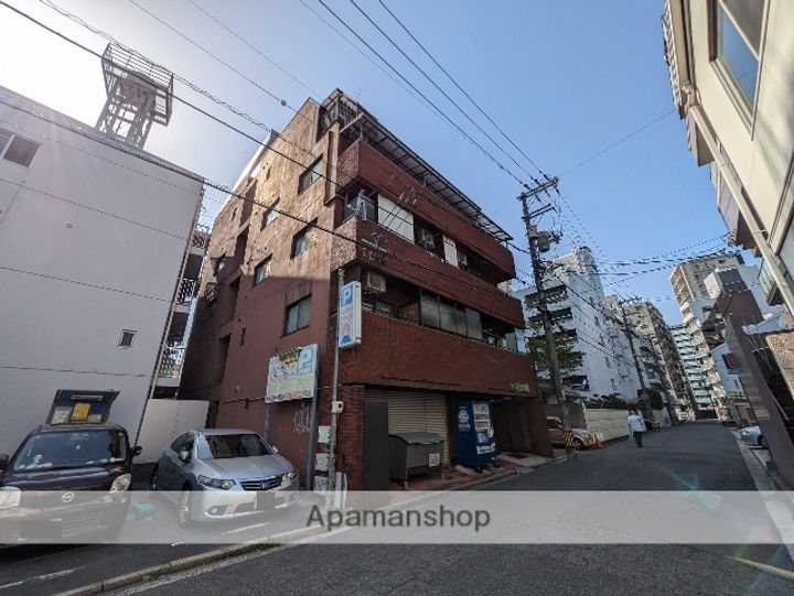 広島県広島市中区住吉町の賃貸マンションの外観