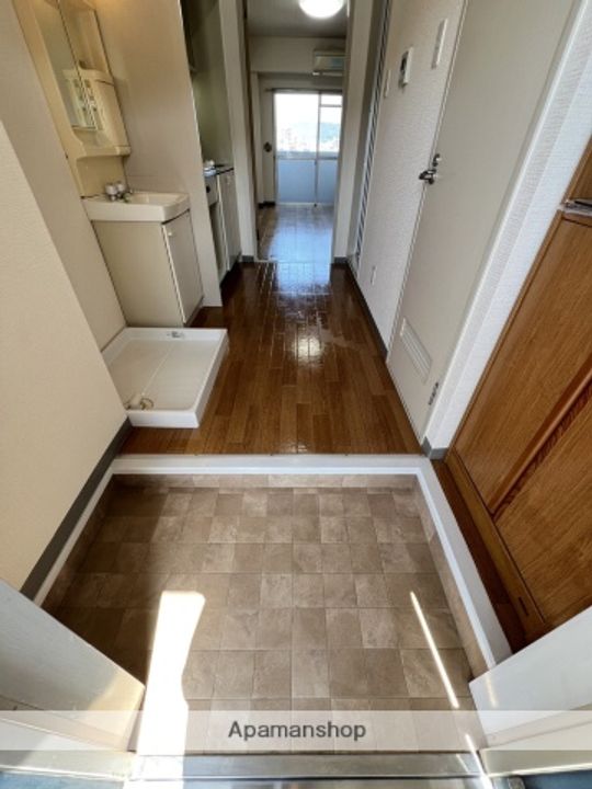 広島県広島市安佐南区大町東3丁目の賃貸マンションの玄関