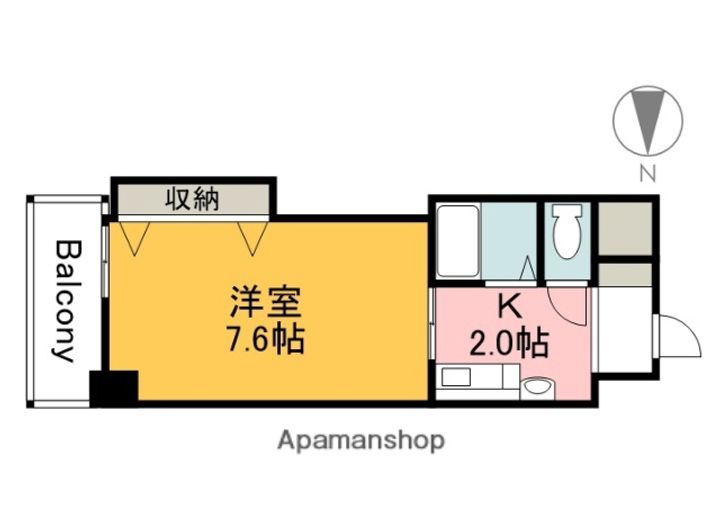広島県広島市安佐南区大町東3丁目の賃貸マンションの間取り