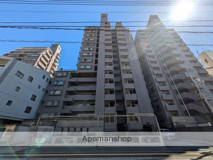 広島県広島市中区上幟町の賃貸マンションの外観