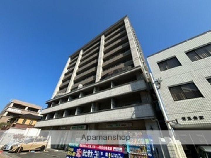 広島県広島市中区白島北町の賃貸マンションの外観