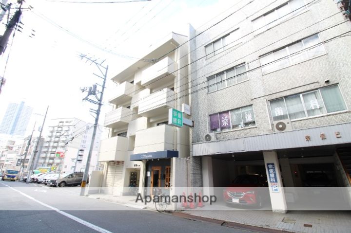 広島県広島市中区東白島町の賃貸マンションの外観