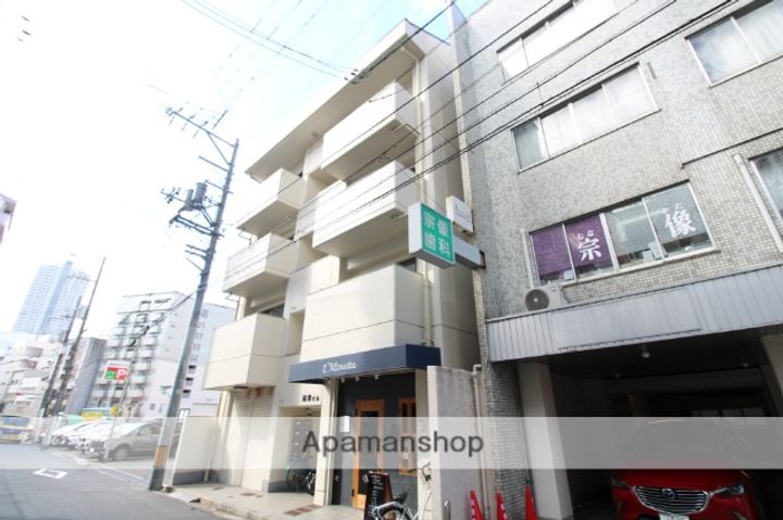 広島県広島市中区東白島町の賃貸マンションの外観