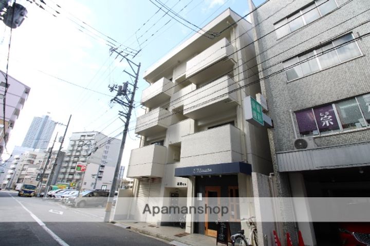 広島県広島市中区東白島町の賃貸マンションの外観