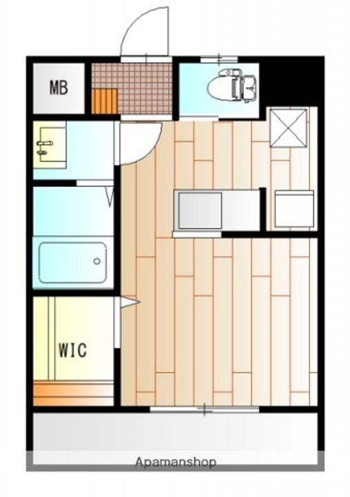 広島県広島市安佐北区可部9丁目の賃貸マンションの間取り