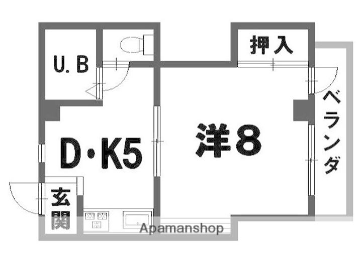 広島県広島市南区段原南1丁目の賃貸マンションの間取り