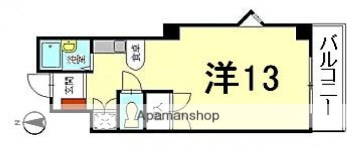 広島県広島市安佐南区上安2丁目の賃貸マンションの間取り