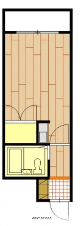 広島県広島市佐伯区海老山町の賃貸マンションの間取り