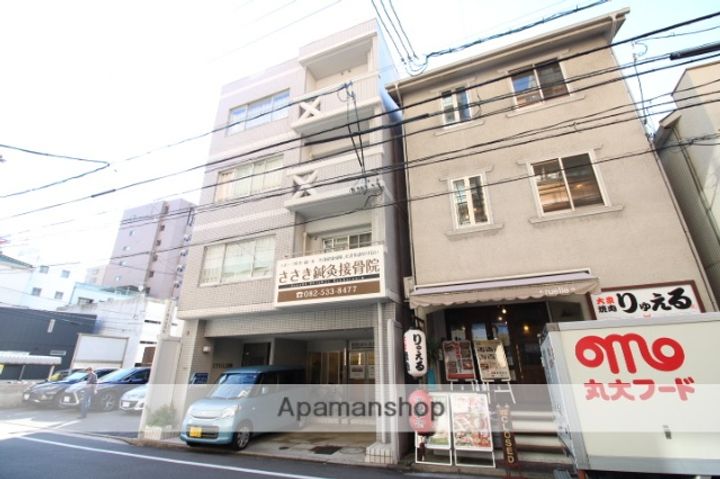 広島県広島市中区榎町の賃貸マンションの外観