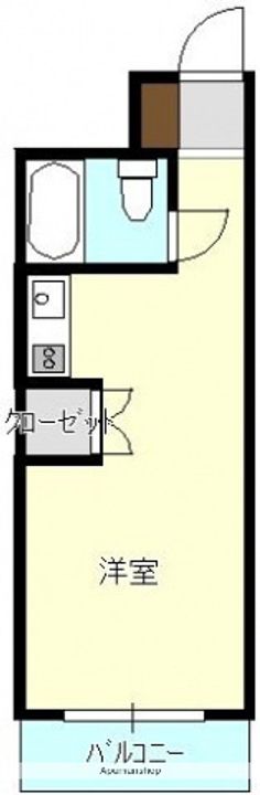 広島県広島市中区舟入本町の賃貸マンションの間取り