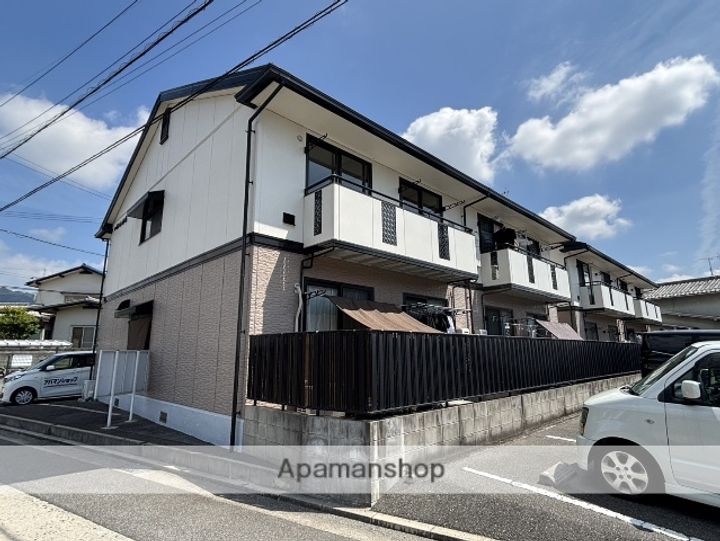 広島県広島市安佐南区古市2丁目の賃貸アパートの外観