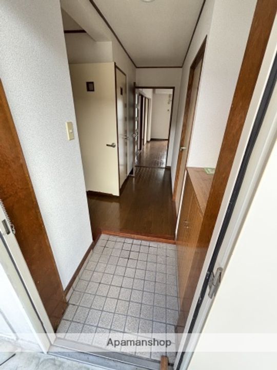 広島県広島市安佐南区上安1丁目の賃貸マンションの玄関